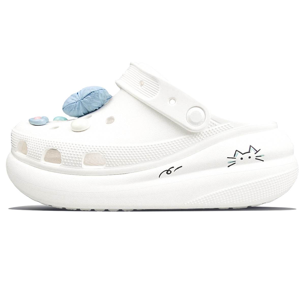 Шлепанцы женские Crocs Crush Clog EVA Little Punky Cat - Boxette Shop